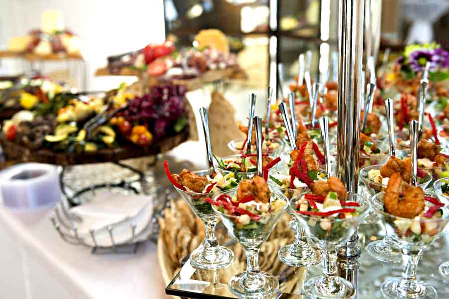 catering display example