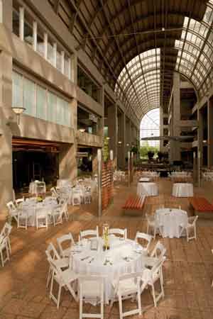 Dallas Event Venue with tables and chairs